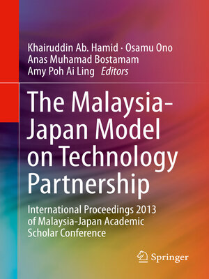 cover image of The Malaysia-Japan Model on Technology Partnership